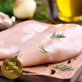 Pechuga de pollo sin hueso orgánico (1 pza/600 g) aprox.