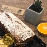 Panqué de naranja orgánico s/lácteos (1 pza/grande)