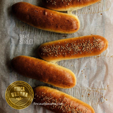 Medias noches para hot-dogs masa madre orgánicos (12 pzas)