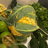 Coliflor cheddar orgánica (1 pza)