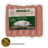 Carne de cerdo rosa orgánico salchicha italiana (250 g)
