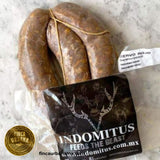 Carne de venado orgánico salchicha (500 g)