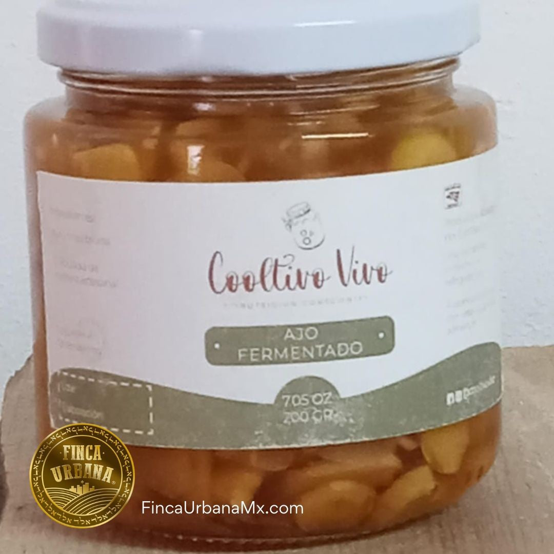 Ajo fermentado con miel, orgánico, Cooltiva  250g Finca