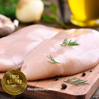Pechuga de pollo sin hueso orgánico (1 pza/600 g) aprox.