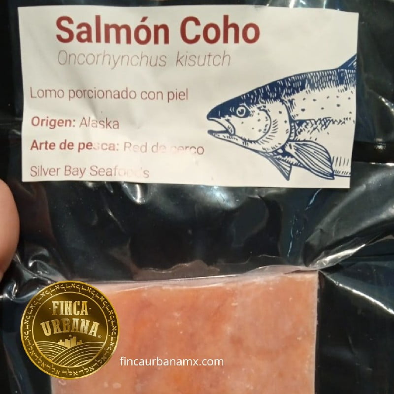 Salmón coho porcionado (160 g)