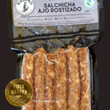 Salchicha de ajo rostizado orgánica (250 g)