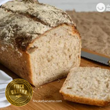 Pan de caja de trigo rojo masa madre orgánico (12 rebanadas)