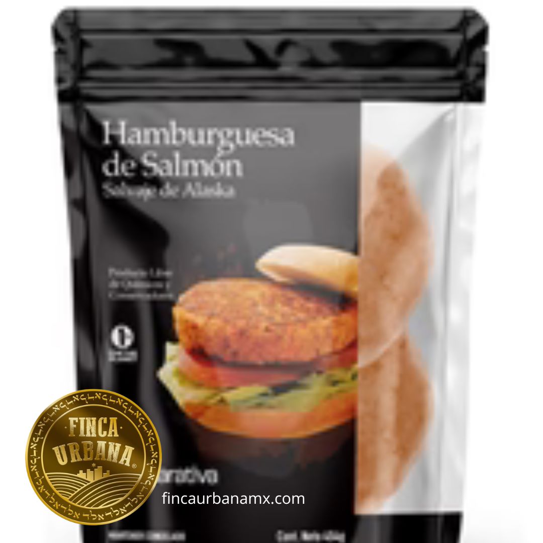 Hamburguesas de salmón (4 pzas)