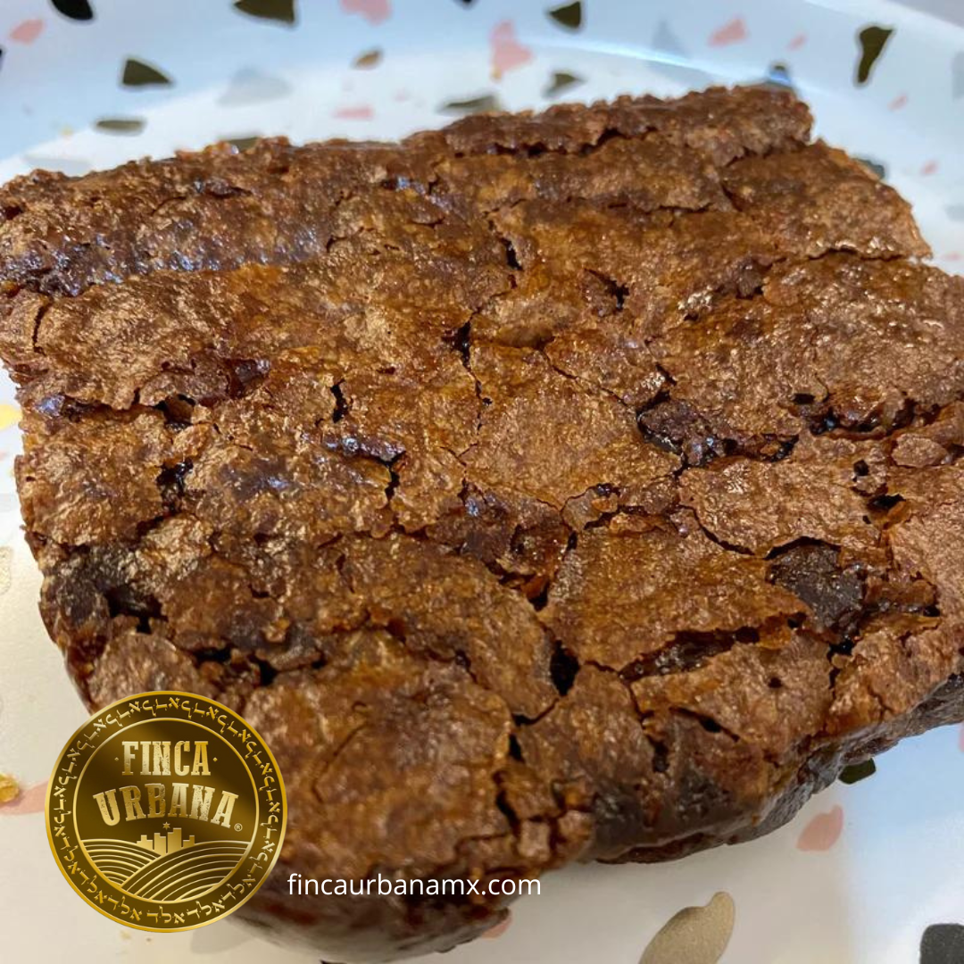 Brownie vegano s/azúcar (1 pza)