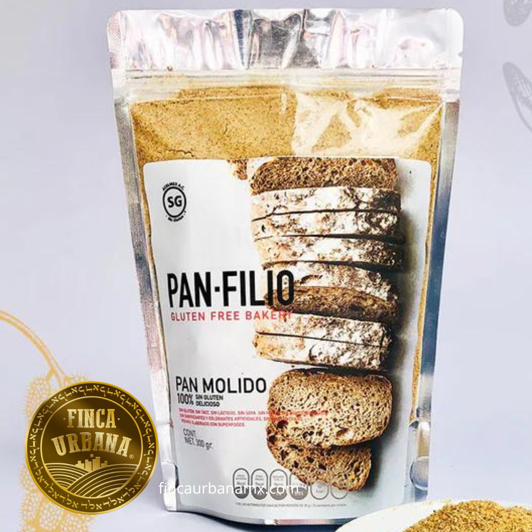 Pan molido gluten free y orgánico (300 g/1 pqt)