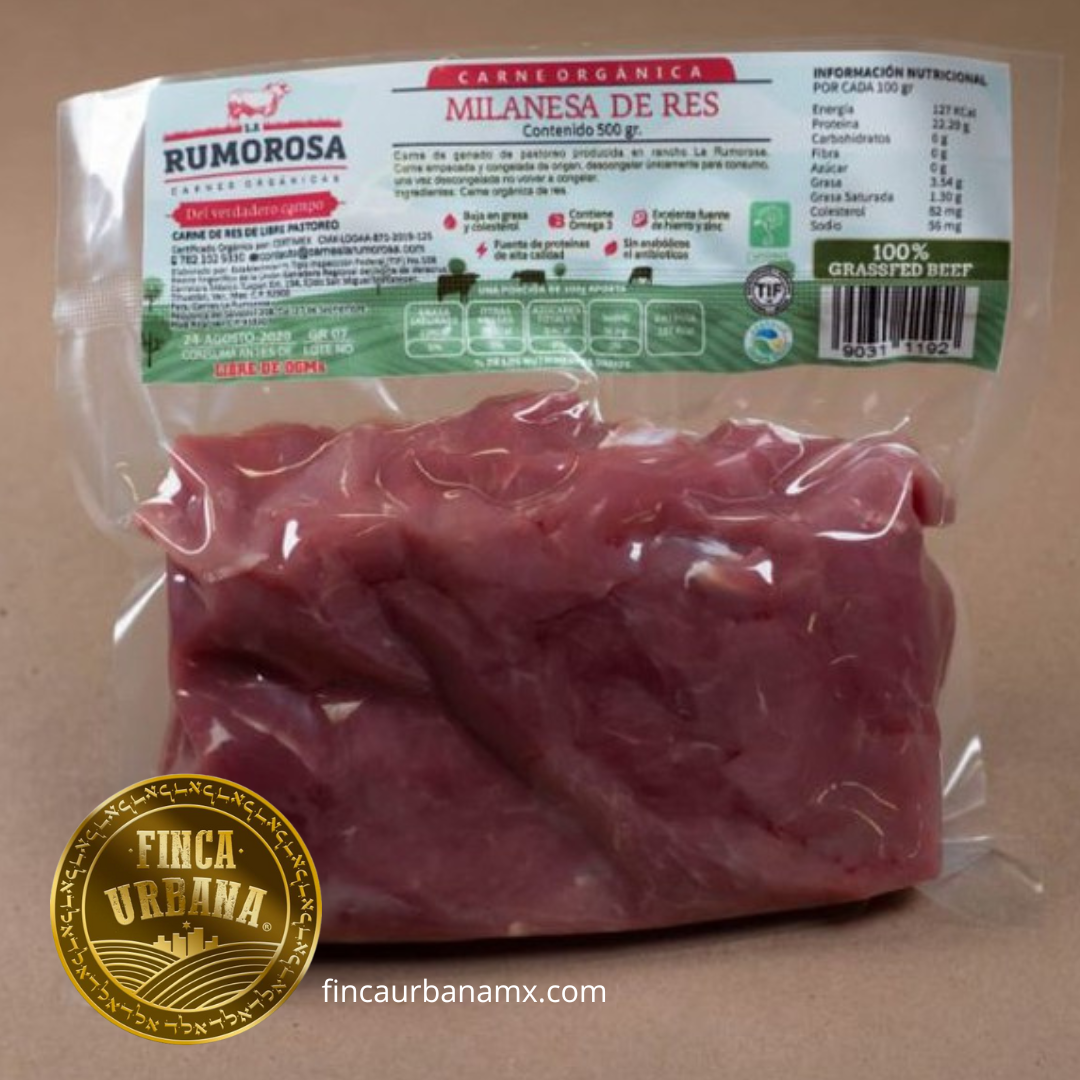 Milanesa orgánica (500 g)