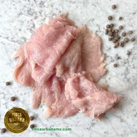 Carne de pavo. Filete de milanesa natural orgánico (500 g)