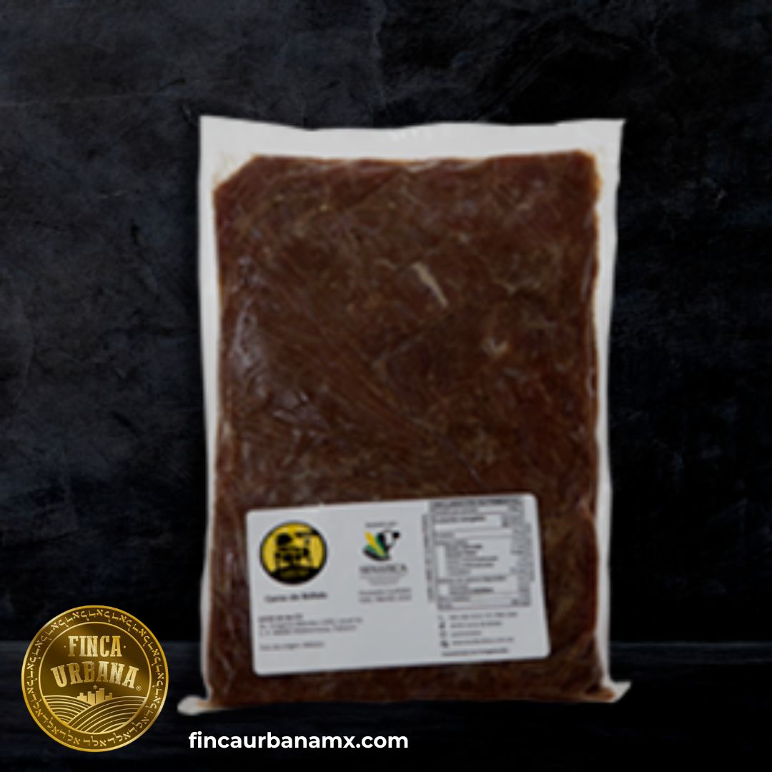 Carne de búfala arrachera orgánica (500 g)