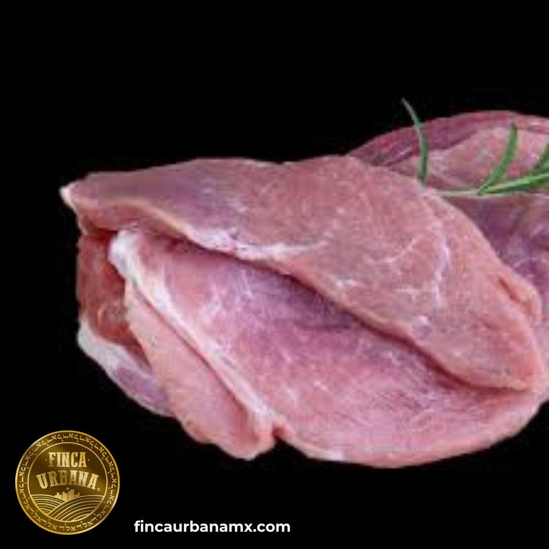 Carne de cerdo rosa Bistec orgánico (500g)