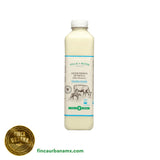 Leche de vaca semi descremada Villa de patos (1 L)