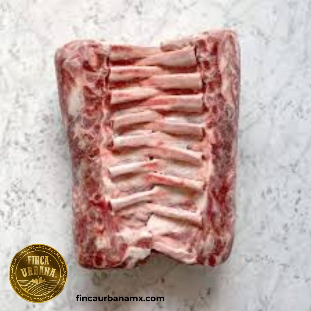 Carne de cordero Rack frances orgánico (500g)