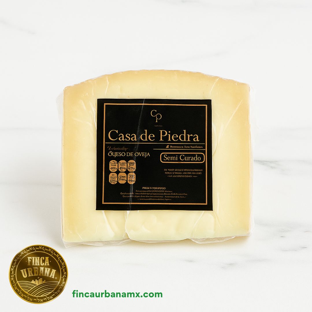 Queso manchego de oveja semi curado orgánico (250 g)