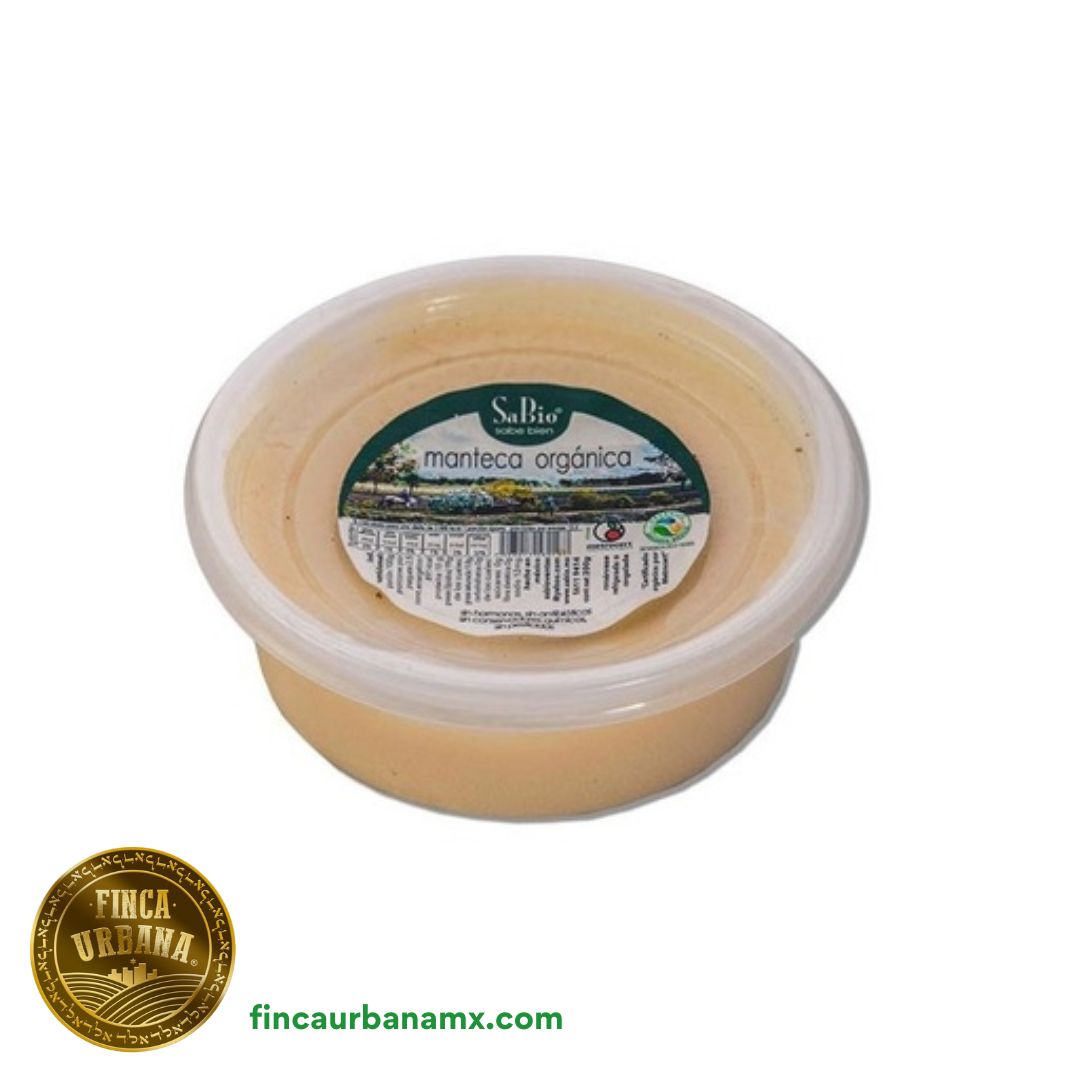 Manteca de carne de cerdo rosa orgánic (200 g)