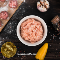 Molida de pollo orgánica (500 g)