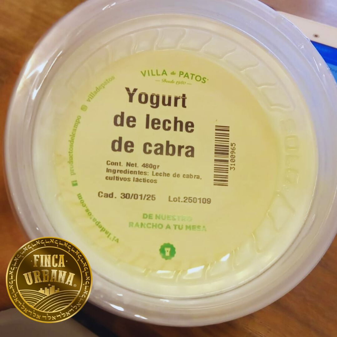 Yogurt griego A2A2 de cabra Villa de patos (500 g)